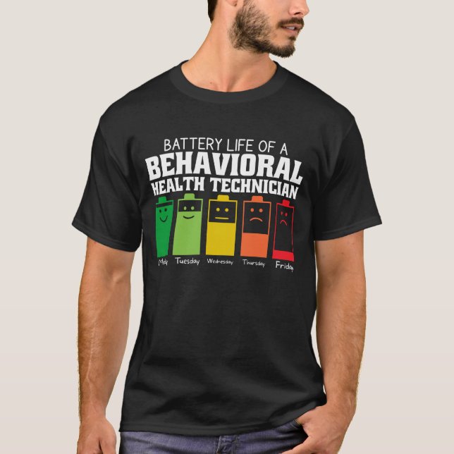 Camiseta Autonomia Da Bateria De Um Técnico De Saúde Compor (Frente)