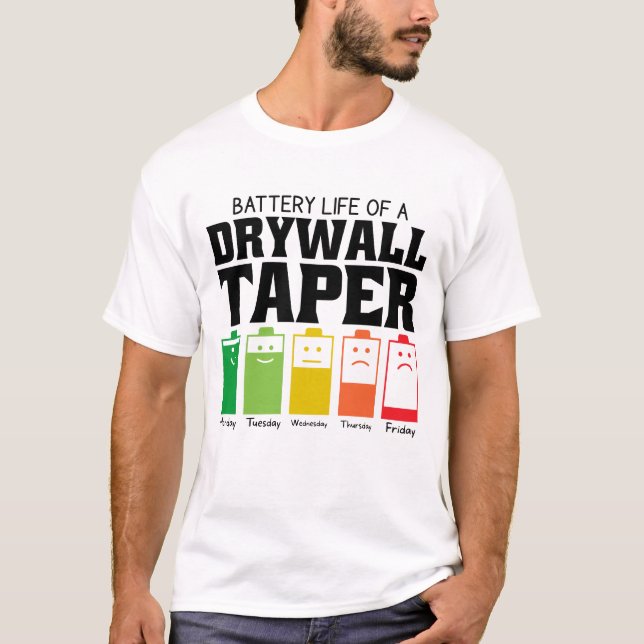 Camiseta Autonomia Da Bateria De Uma Taper De Frente De Fre (Frente)
