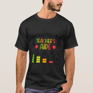 Camiseta Autonomia Da Bateria Do Assistente De Ensino De Ac