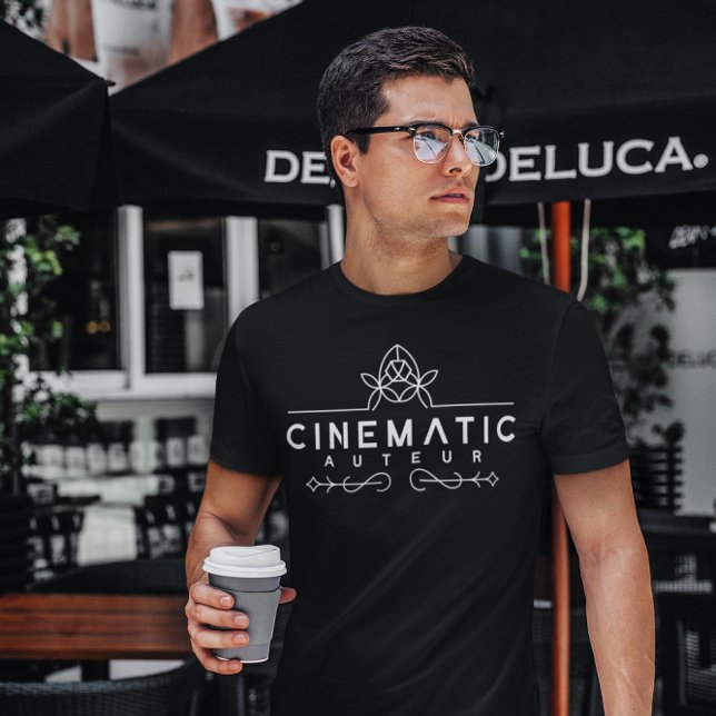 Camiseta Autor Cinemático - Criador de Filmagem Elite (Criador carregado)