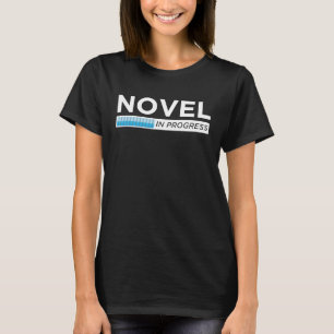 Camiseta Autor de Romance Legal em Andamento Carregando Aut