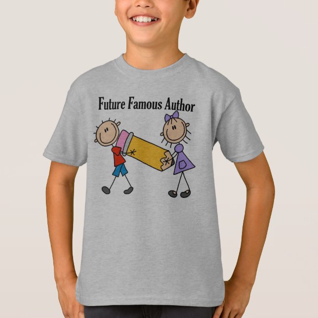 Camiseta Autor famoso do futuro (Frente)