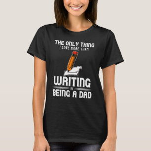Camiseta Autor Novelista da Literatura Penman Pai Fathe