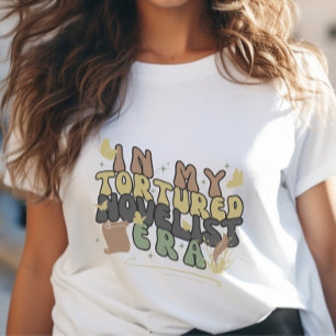 Camiseta Autor Poeta Novelista Livro Sobre Mulheres