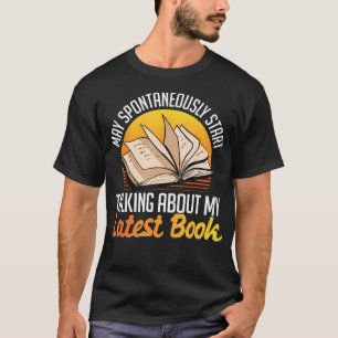 Camiseta Autor Publicado Escritor de Romances Contador de