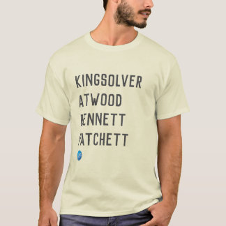 Camiseta Autores de Ficção Literária T-Shirt