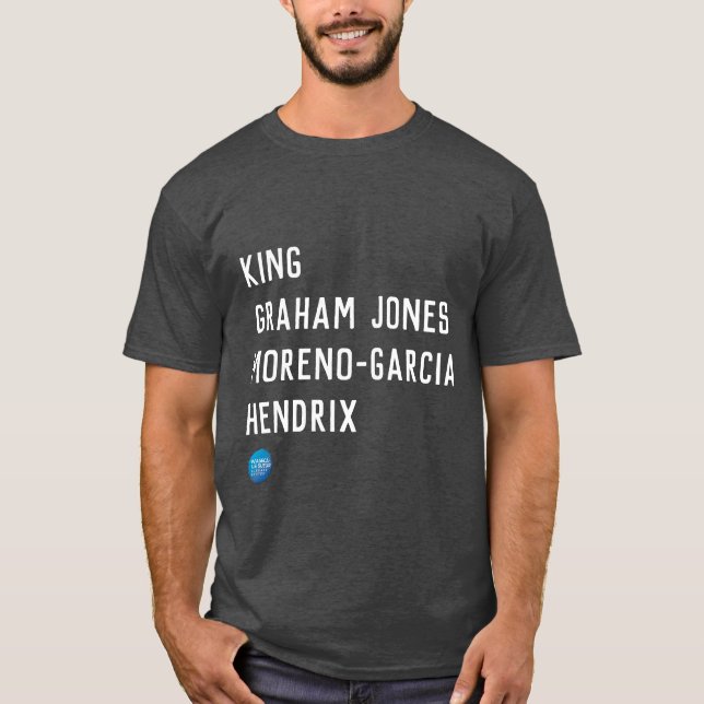 Camiseta Autores de horror (Frente)