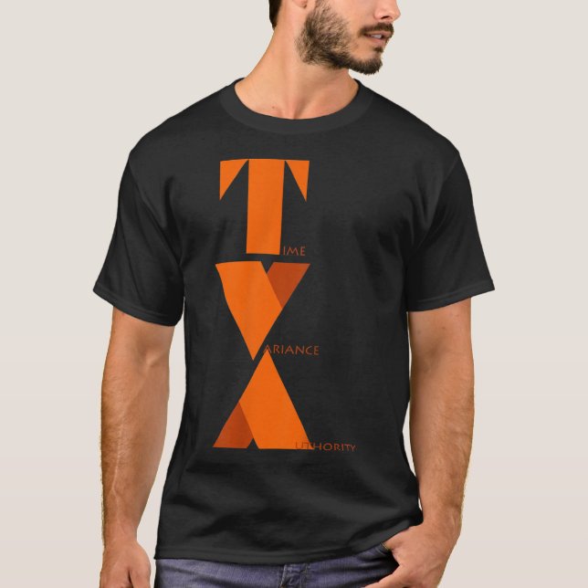 Camiseta Autoridade de Variação de Tempo (TVA) (Frente)