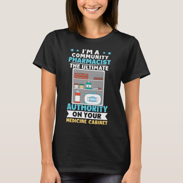 Camiseta Autoridade Farmacêutica Comunitária (Frente)