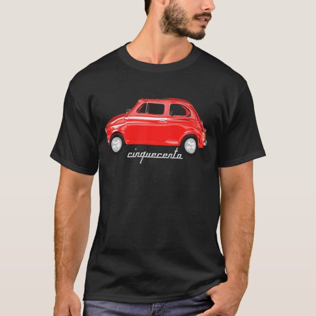 Camiseta autorização 500 do t-shirt do cinquecento (Frente)