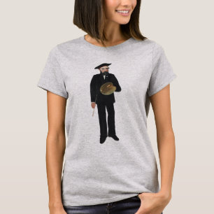 Camiseta Autorretrato Paisagem 1890, Henri Rousseau