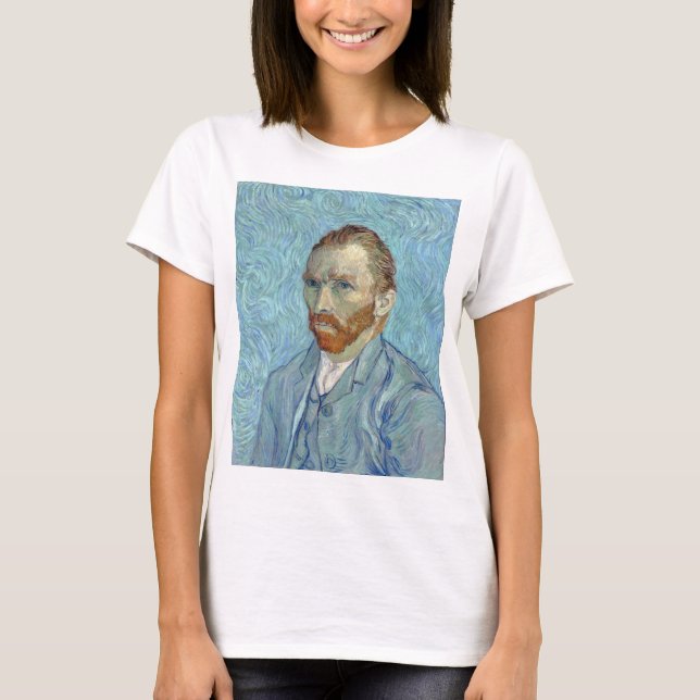 Camiseta Autorretrato, Vincent van Gogh, 1889 (Frente)