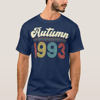 Camiseta Autumn 199330th Birthday Retro Vintage Personalize