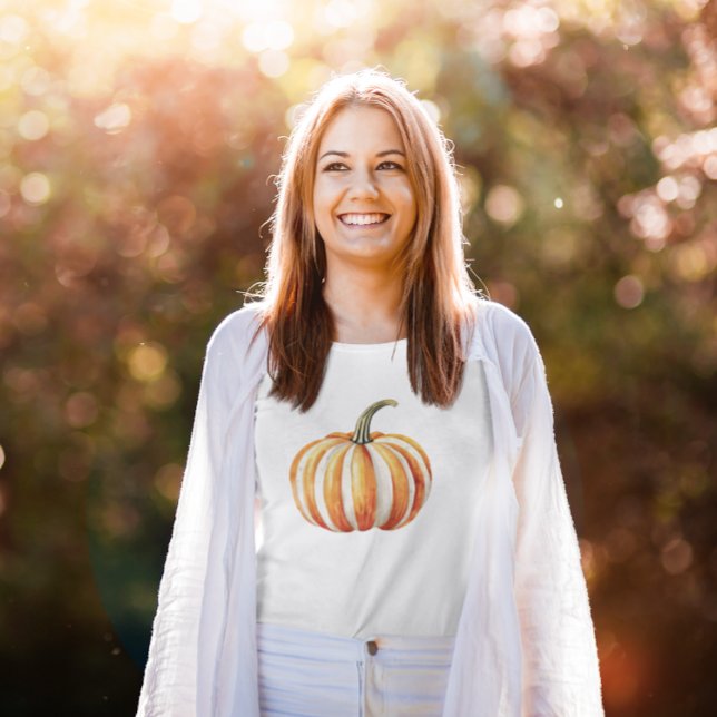 Camiseta Autumn Bliss Watercolor (Criador carregado)