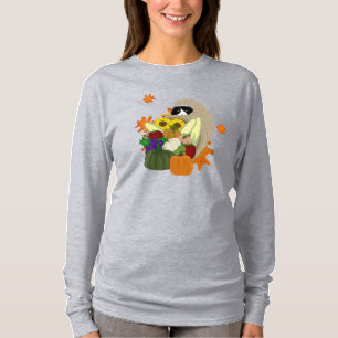 Camiseta Autumn Cornucopia Long Sleeve T Shirt