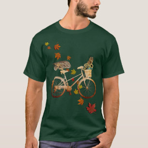 Camiseta Autumn Deixa Corujas Cutes Para A Queda88