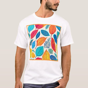 Camiseta Autumn Elegance: Padrões vitais