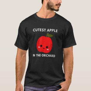 Camiseta Autumn Fall Cutest Apple in Orchard Fruit Themed