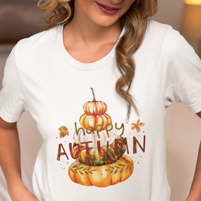 Camiseta Autumn Fall Vibes (Criador carregado)