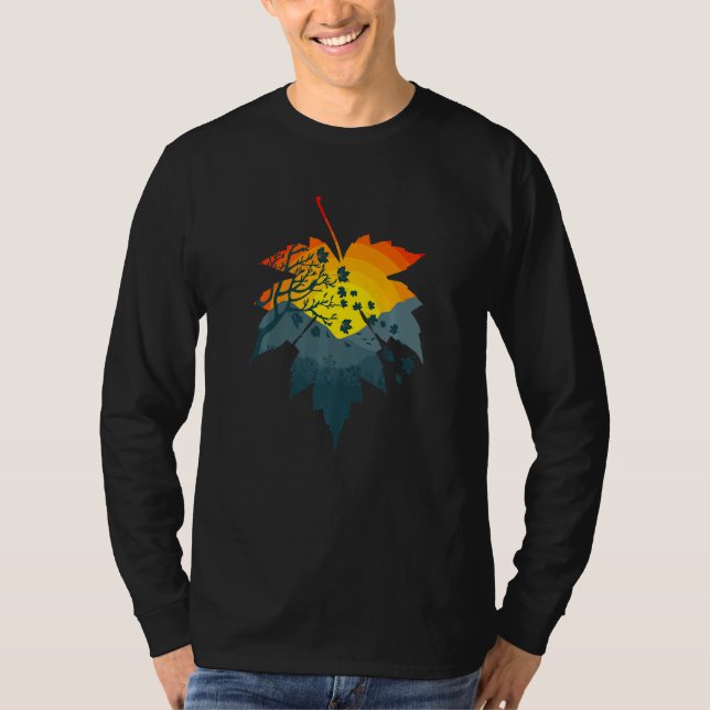 Camiseta Autumn Foliage Nature Treason (Frente)