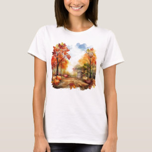 Camiseta Autumn Harvest Russe Fall Pumpkin