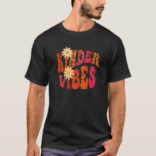 Camiseta Autumn KINDER VIBES Professor Peace Love Kindergar