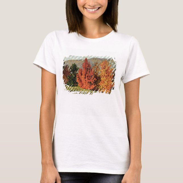 Camiseta Autumn Landscape, c.1903 (óleo na canvas) (Frente)