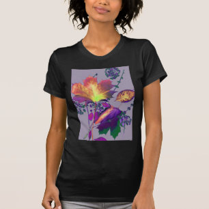 Camiseta Autumn Leaves em Lilac
