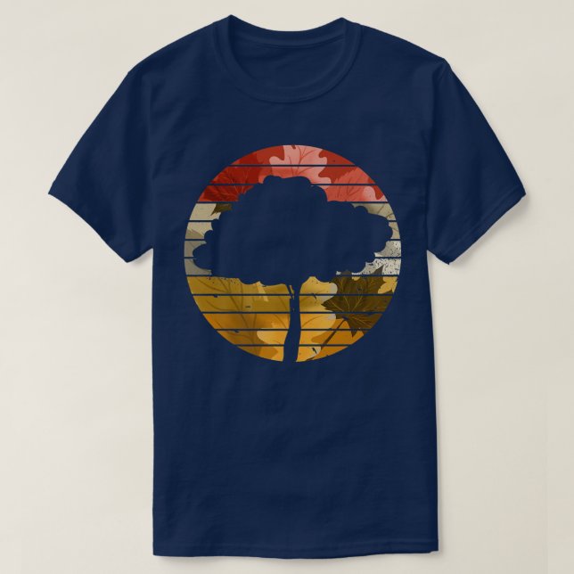 Camiseta Autumn Maple Leaf Wildlife Nature Tree (Frente do Design)