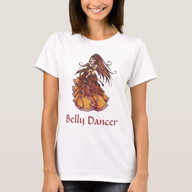 Camiseta Autumn Moon Belly Dancer (Frente)
