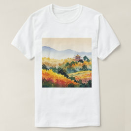 Camiseta Autumn mountain landscape