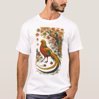 Camiseta 【Autumn Phoenix Japanese Art T-Shirt】