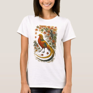 Camiseta 【Autumn Phoenix Japanese Art Women’s T-Shirt】