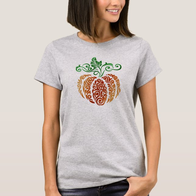 Camiseta Autumn Pumpkin (Frente)