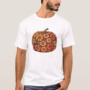 Camiseta Autumn Pumpkin Halloween Classic T-Shirt.png