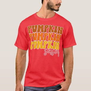 Camiseta Autumn Pumpkin Season Spooky, Ação de Graças Cai