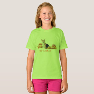 Camiseta Autumn Pup & Pumpkins