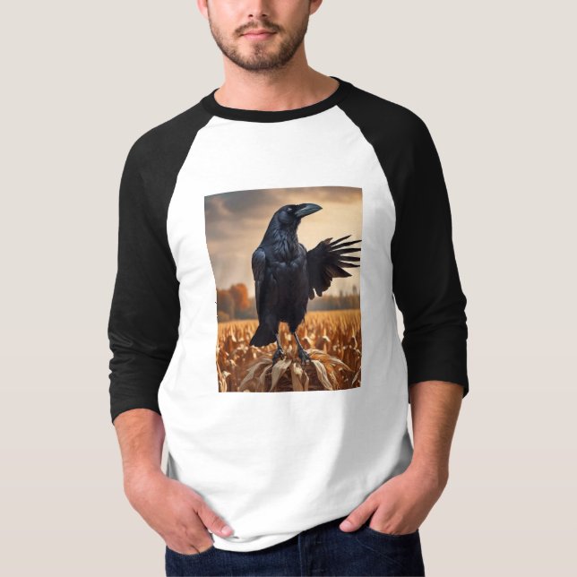 Camiseta Autumn Raven (Frente)