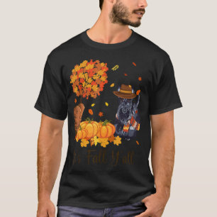 Camiseta Autumn Scottish Terrier Scottie Dog Lover É Fal