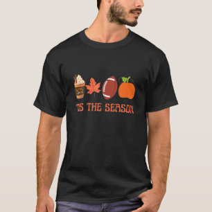 Camiseta Autumn Season Pumpkin Spice Fall Deixa Futebol P