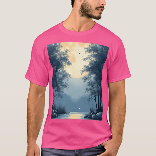 Camiseta Autumn Silence in the Zen Garden (Frente)