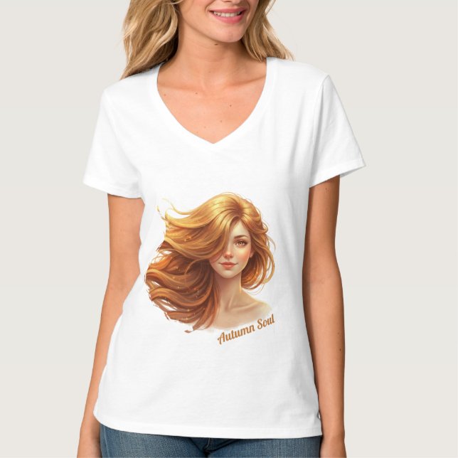 Camiseta Autumn Soul | Timeless Beauty Seasonal Collection (Frente)