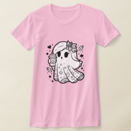 Camiseta Autumn Spirit e Ghost com Pumpkin Spice