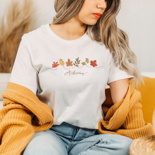 Camiseta Autumn Vibes (Criador carregado)