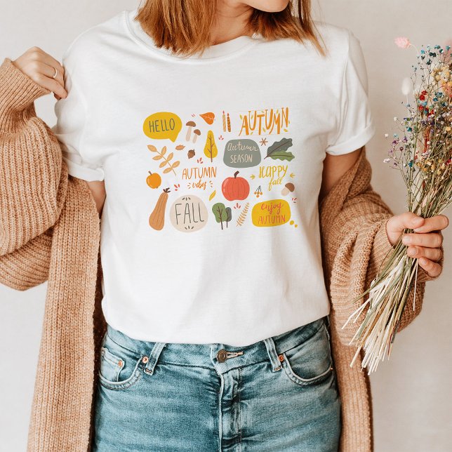 Camiseta Autumn Vibes (Criador carregado)
