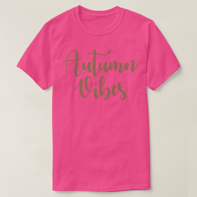 Camiseta Autumn Vibes (Frente do Design)