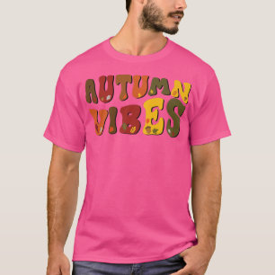 Camiseta Autumn VibesQueda Figurino de Dia de Ação de Graça