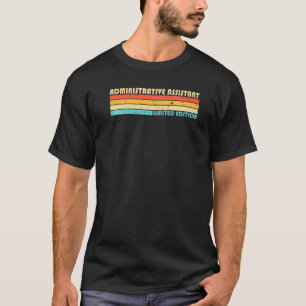 Camiseta Auxiliar Administrativo Cargo Profissão