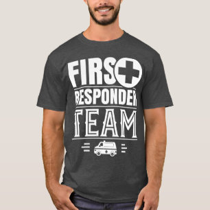 Camiseta Auxiliar de Ajuda da Equipe de Resposta Principal 