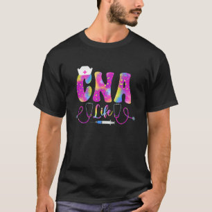 Camiseta Auxiliar de Enfermagem Certificado CNA Life Enferm